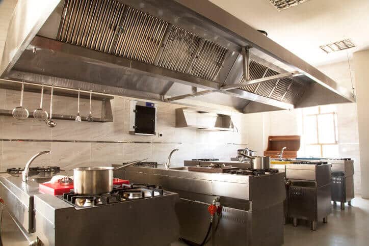 commercial kitchen hood types