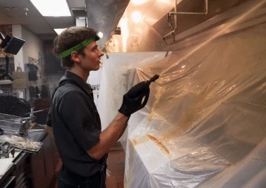 kitchen hood cleaner